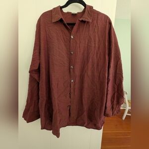CP Shades Maroon Button Down Shirt